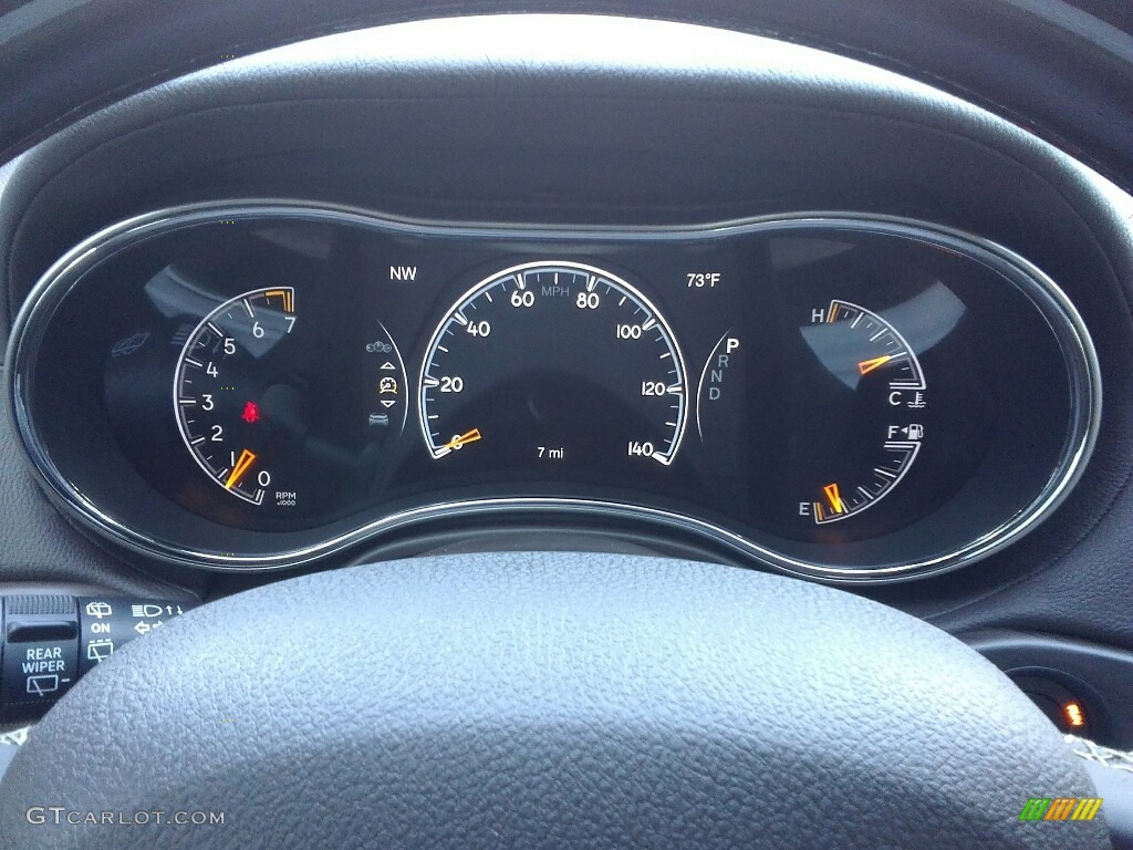 2018 Jeep Grand Cherokee Overland 4x4 Gauges Photo #122383129