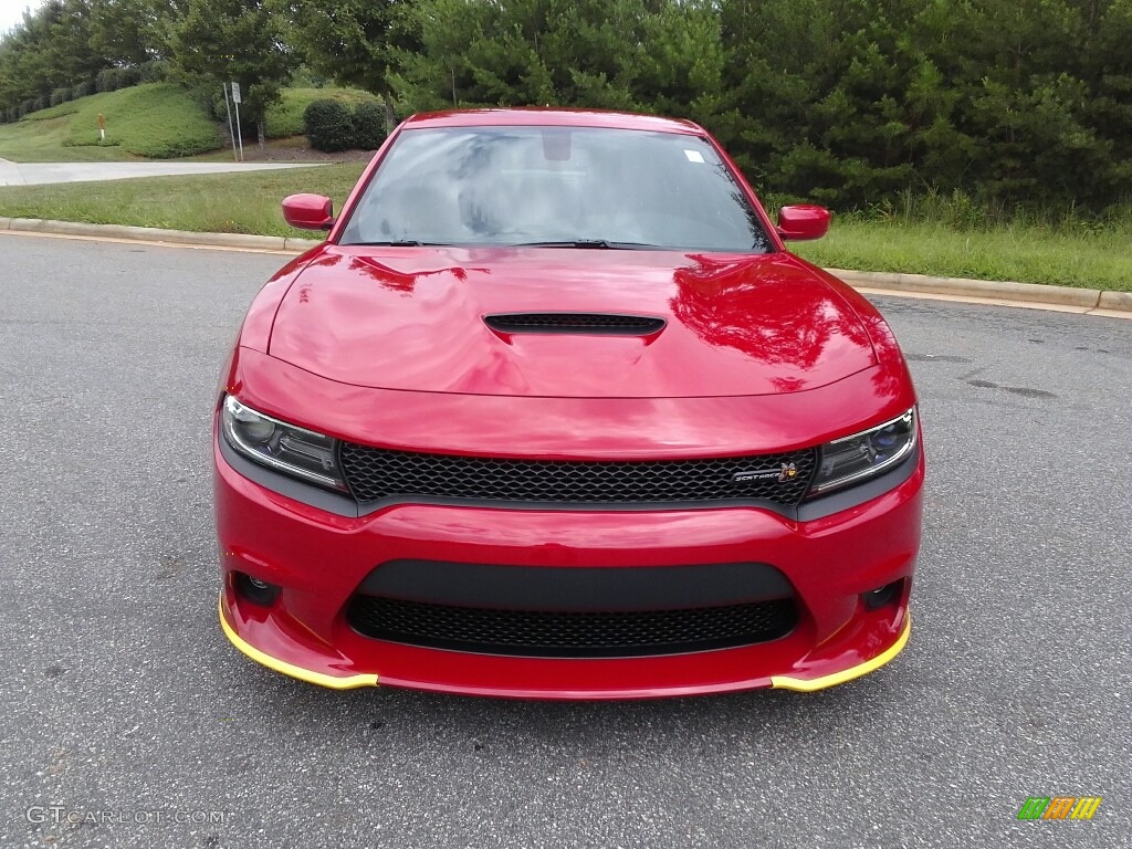2018 Charger R/T Scat Pack - Redline Red Tricoat Pearl / Black photo #3