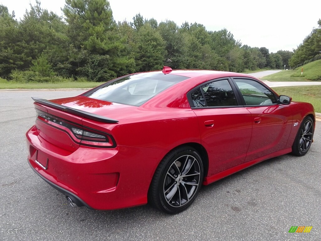2018 Charger R/T Scat Pack - Redline Red Tricoat Pearl / Black photo #6