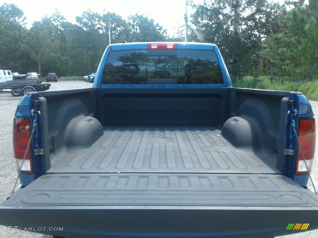 2017 1500 Big Horn Quad Cab 4x4 - Blue Streak Pearl / Black/Diesel Gray photo #19