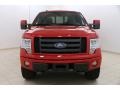 2010 Vermillion Red Ford F150 FX4 SuperCab 4x4  photo #2