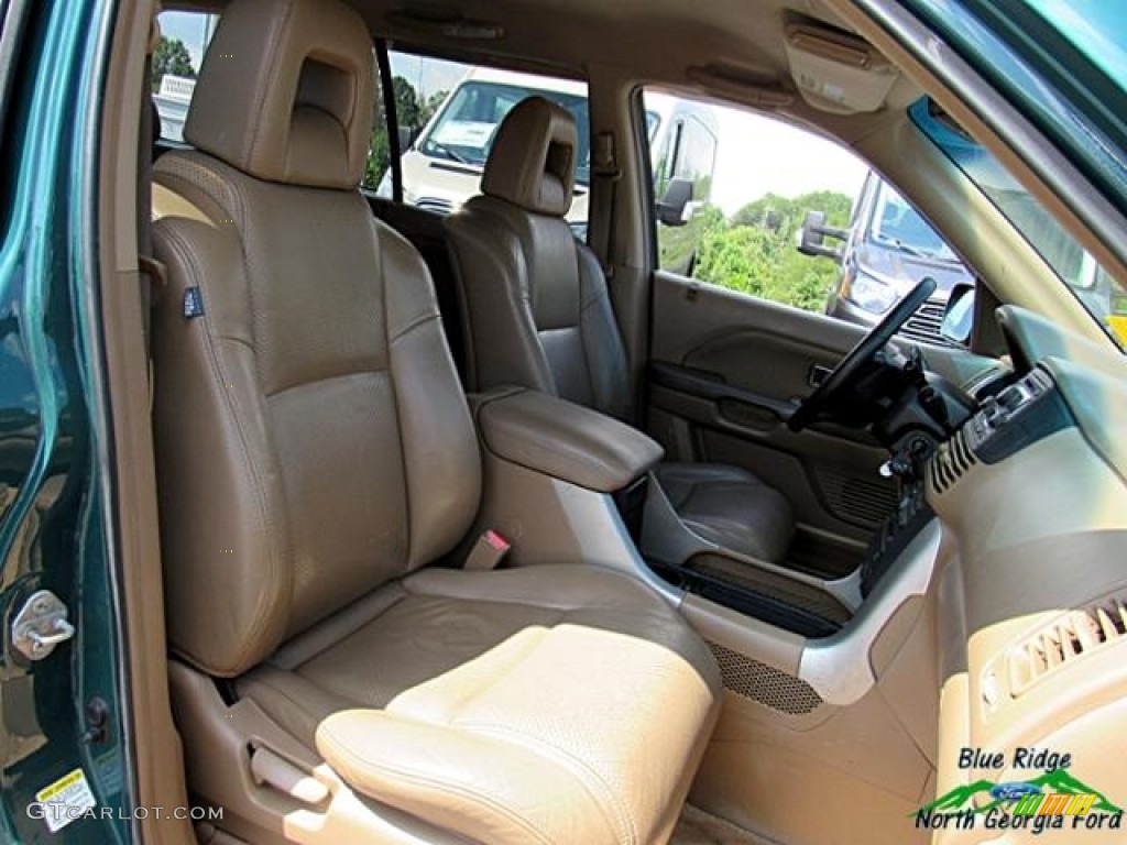2003 Pilot EX-L 4WD - Sage Brush Pearl / Fern photo #12
