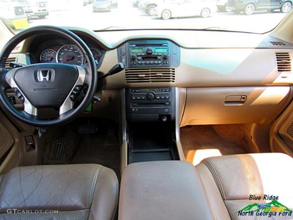 2003 Pilot EX-L 4WD - Sage Brush Pearl / Fern photo #17