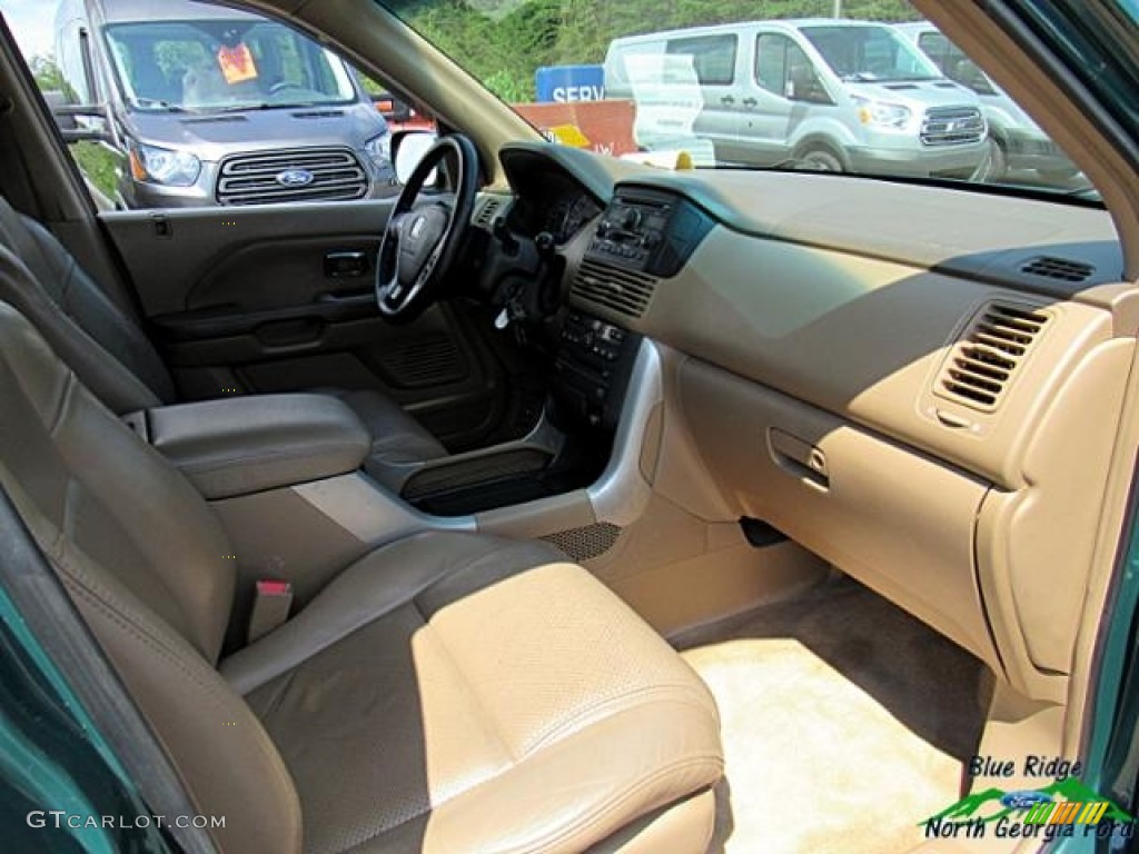 2003 Pilot EX-L 4WD - Sage Brush Pearl / Fern photo #27