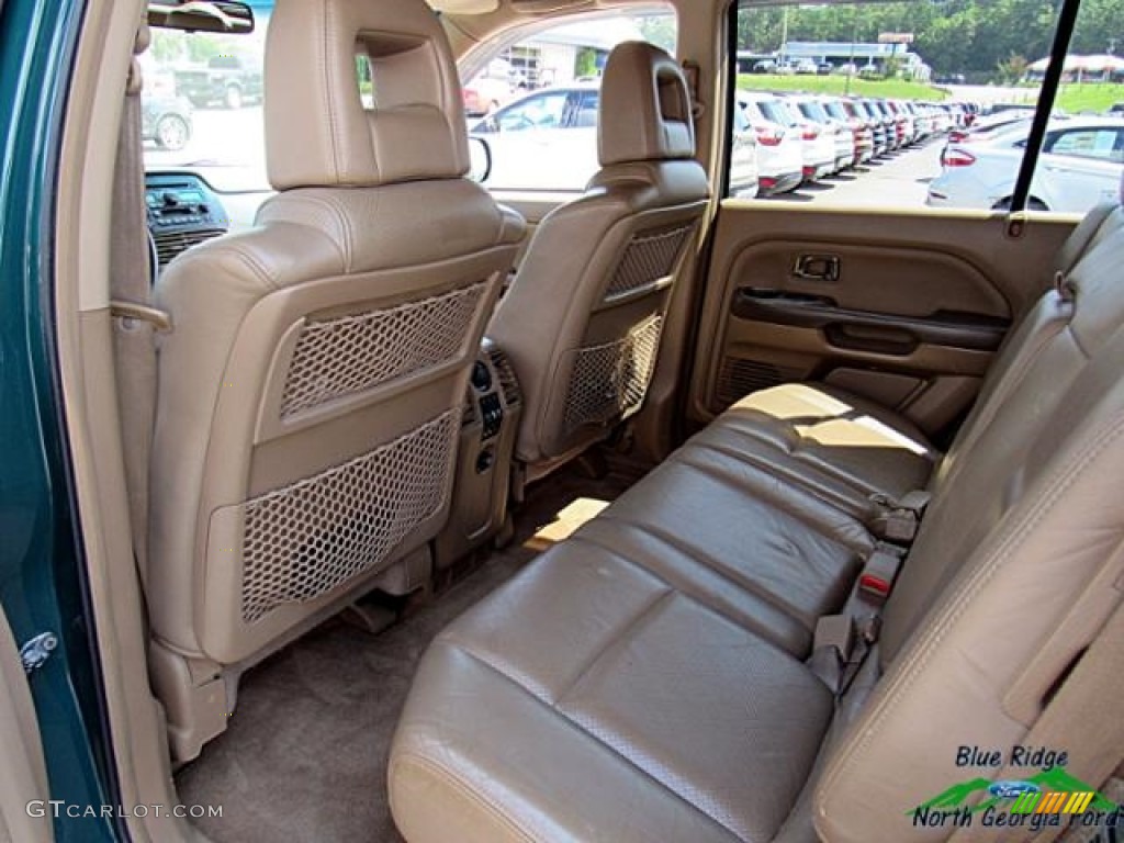 2003 Pilot EX-L 4WD - Sage Brush Pearl / Fern photo #28