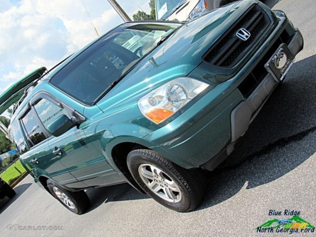 2003 Pilot EX-L 4WD - Sage Brush Pearl / Fern photo #31