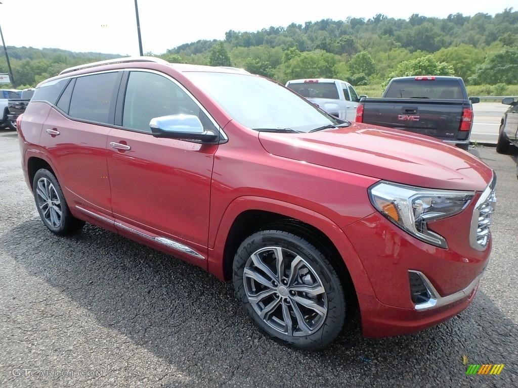 Red Quartz Tintcoat 2018 GMC Terrain Denali AWD Exterior Photo #122387506