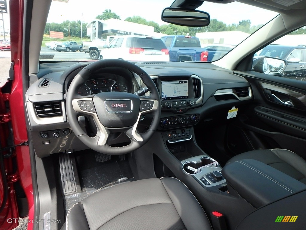 ­Jet Black Interior 2018 GMC Terrain Denali AWD Photo #122387686