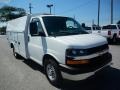 Summit White - Express Cutaway 3500 Work Van Photo No. 3