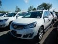 2017 Summit White Chevrolet Traverse LT AWD  photo #1