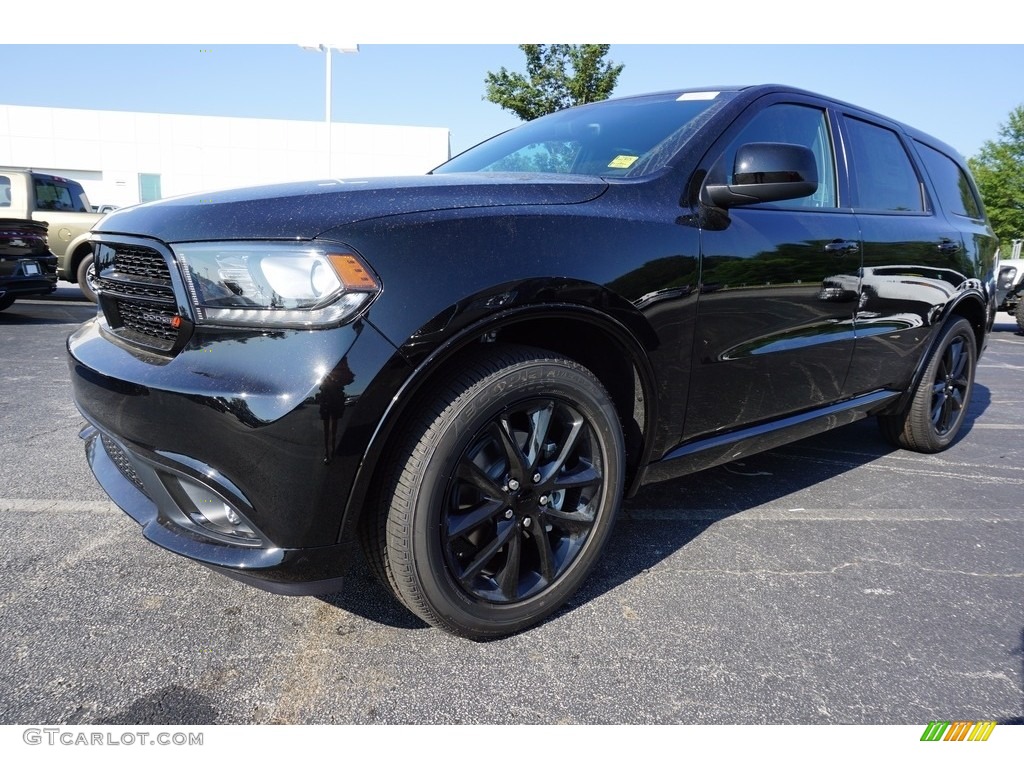 2018 Durango SXT - DB Black Crystal / Black photo #1