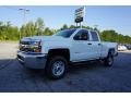 2017 Summit White Chevrolet Silverado 2500HD Work Truck Double Cab  photo #3