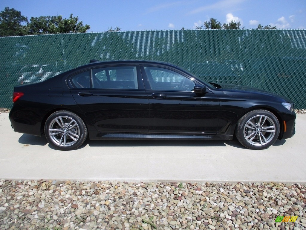 2018 7 Series 740i xDrive Sedan - Black Sapphire Metallic / Black photo #2