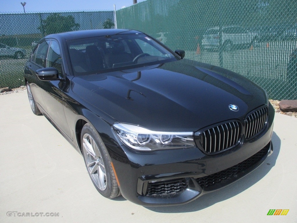 2018 7 Series 740i xDrive Sedan - Black Sapphire Metallic / Black photo #6