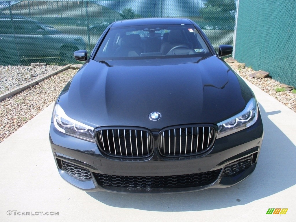 2018 7 Series 740i xDrive Sedan - Black Sapphire Metallic / Black photo #7