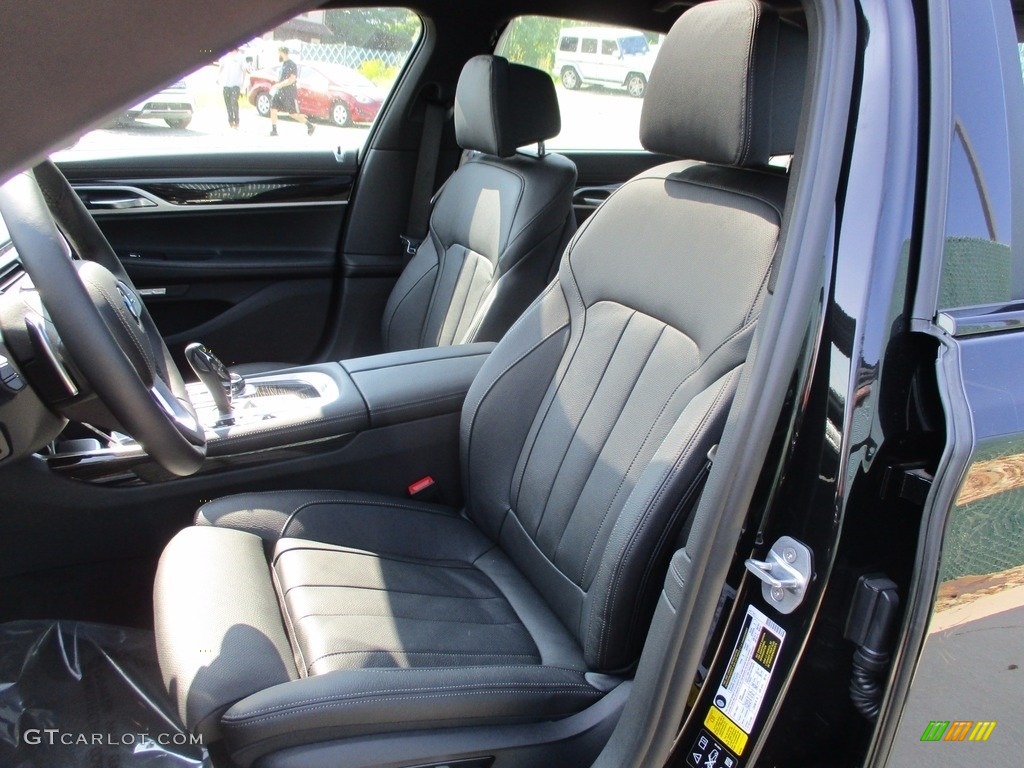 2018 7 Series 740i xDrive Sedan - Black Sapphire Metallic / Black photo #11