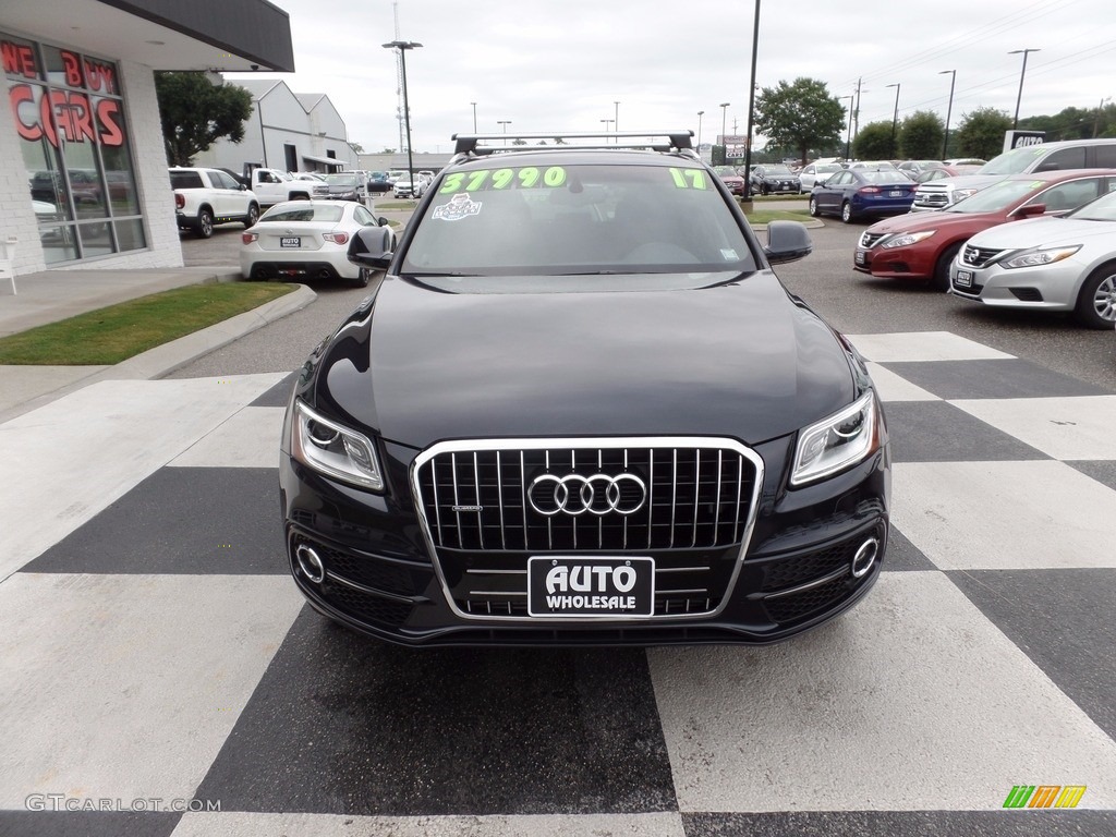 2017 Q5 2.0 TFSI Premium Plus quattro - Moonlight Blue Metallic / Chestnut Brown photo #2
