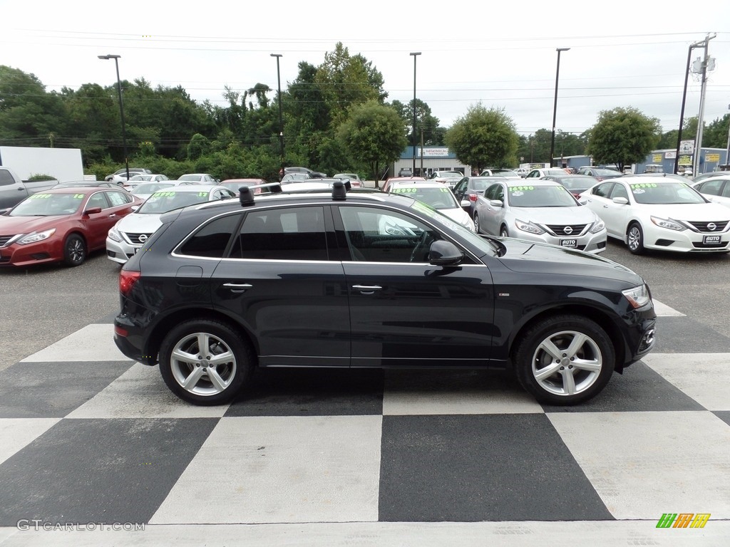 2017 Q5 2.0 TFSI Premium Plus quattro - Moonlight Blue Metallic / Chestnut Brown photo #3