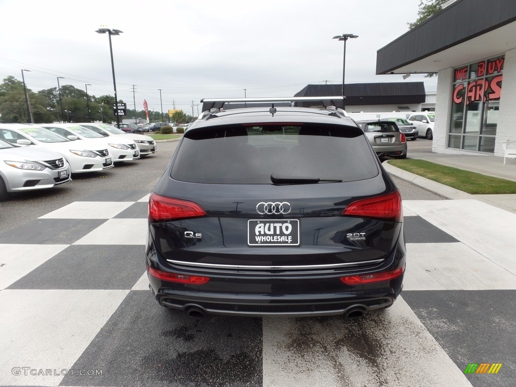 2017 Q5 2.0 TFSI Premium Plus quattro - Moonlight Blue Metallic / Chestnut Brown photo #4
