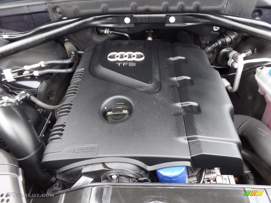 2017 Q5 2.0 TFSI Premium Plus quattro - Moonlight Blue Metallic / Chestnut Brown photo #6