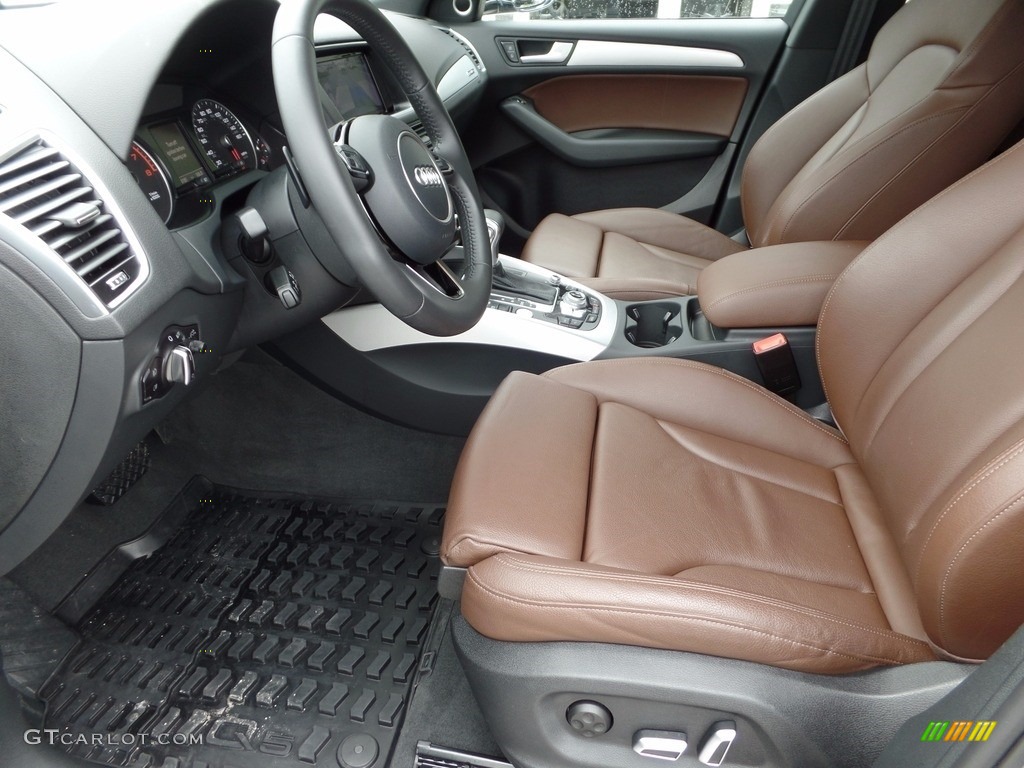 2017 Q5 2.0 TFSI Premium Plus quattro - Moonlight Blue Metallic / Chestnut Brown photo #10