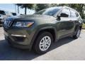 2018 Olive Green Pearl Jeep Compass Sport  photo #1