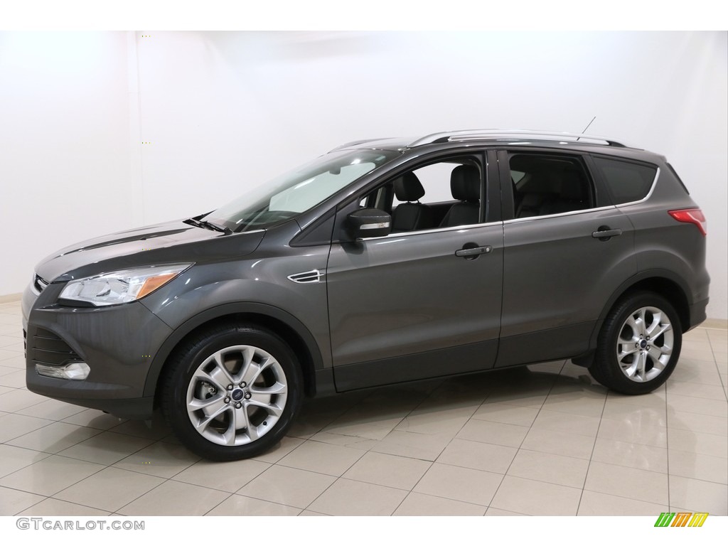 2015 Escape Titanium 4WD - Magnetic Metallic / Charcoal Black photo #3