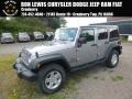 2017 Billet Silver Metallic Jeep Wrangler Unlimited Sport 4x4  photo #1