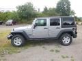2017 Billet Silver Metallic Jeep Wrangler Unlimited Sport 4x4  photo #2