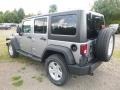 2017 Billet Silver Metallic Jeep Wrangler Unlimited Sport 4x4  photo #3