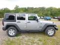2017 Billet Silver Metallic Jeep Wrangler Unlimited Sport 4x4  photo #6