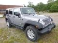 2017 Billet Silver Metallic Jeep Wrangler Unlimited Sport 4x4  photo #7