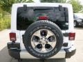 2017 Bright White Jeep Wrangler Unlimited Sahara 4x4  photo #4