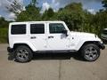 2017 Bright White Jeep Wrangler Unlimited Sahara 4x4  photo #6