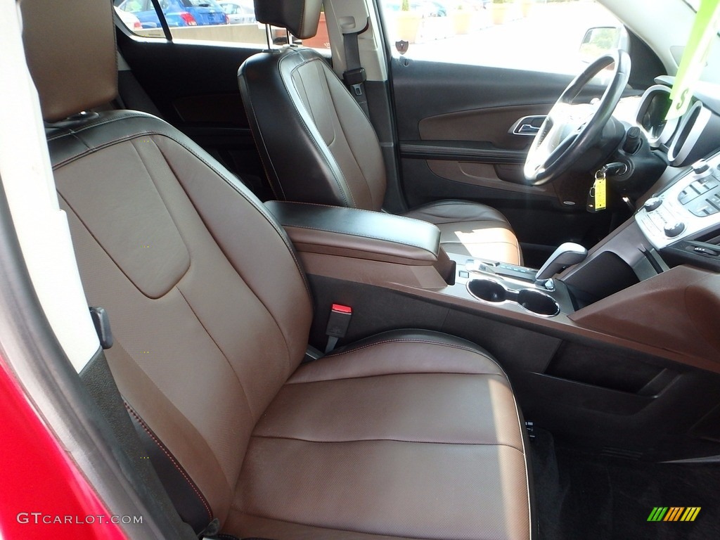 2013 Equinox LTZ AWD - Crystal Red Tintcoat / Brownstone/Jet Black photo #15