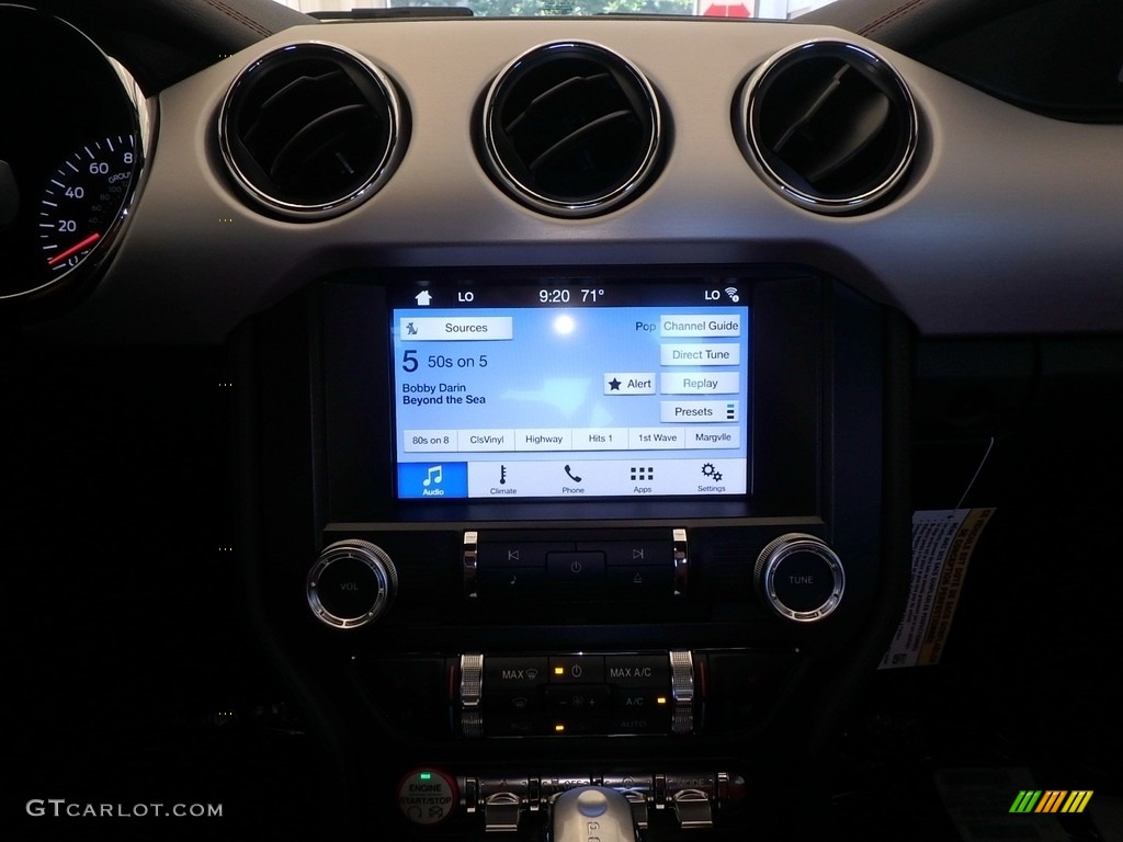 2017 Mustang GT Premium Coupe - White Platinum / Red Line photo #12