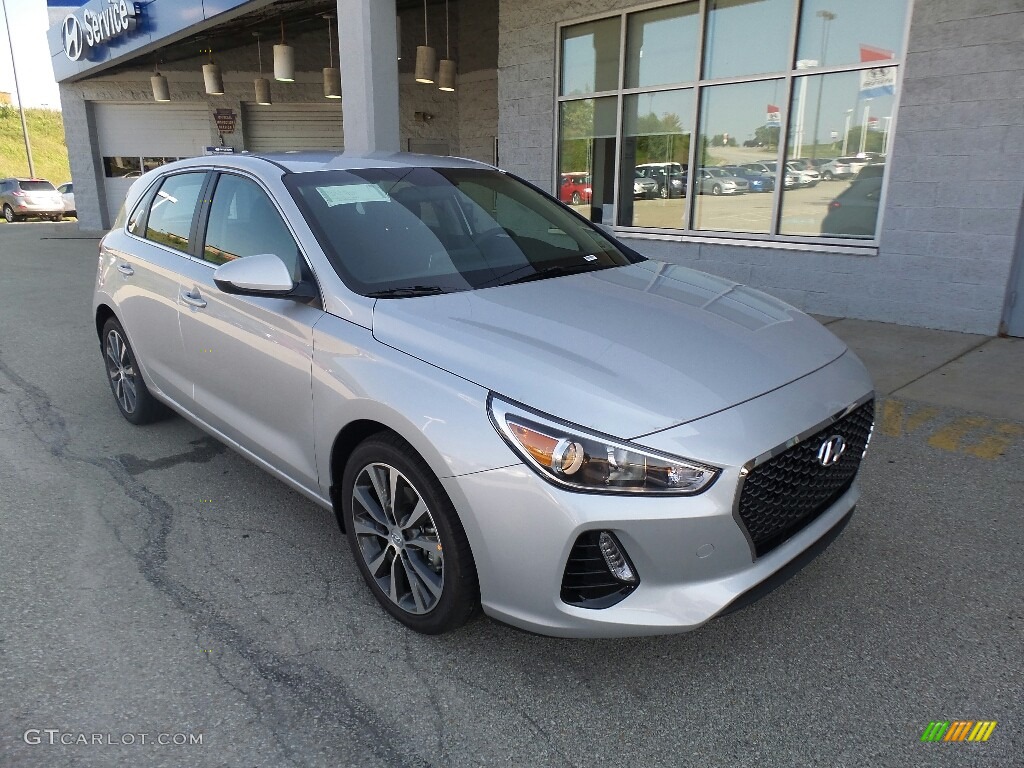 2018 Elantra GT  - Symphony Air Silver / Black photo #1