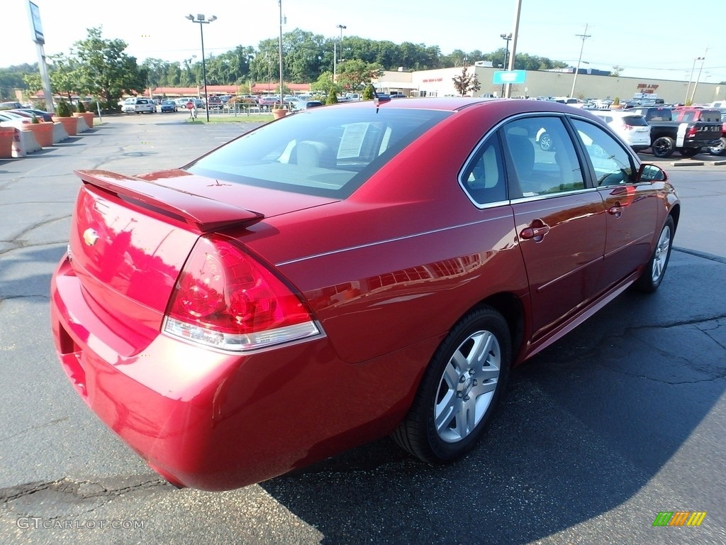 2013 Impala LT - Crystal Red Tintcoat / Ebony photo #7