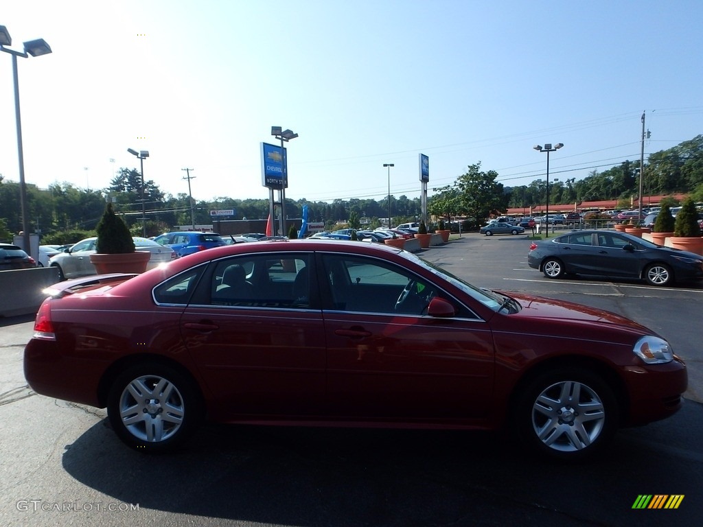 2013 Impala LT - Crystal Red Tintcoat / Ebony photo #9