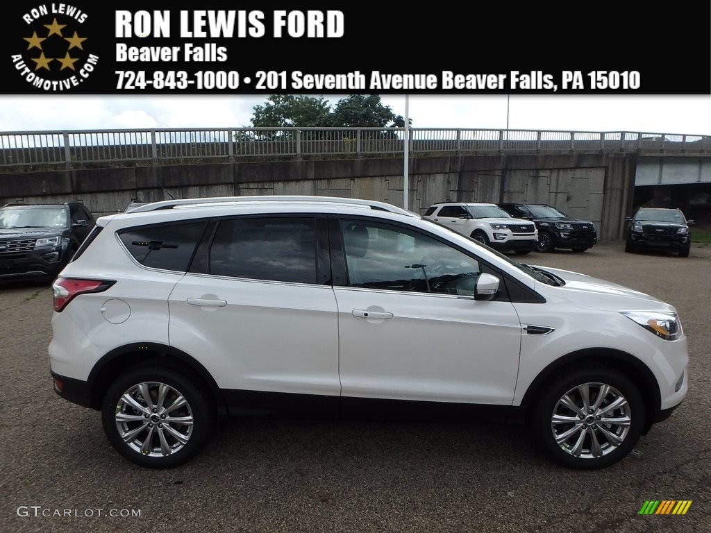 White Platinum Ford Escape