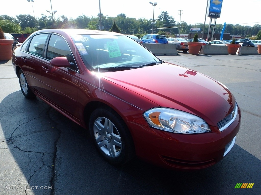 2013 Impala LT - Crystal Red Tintcoat / Ebony photo #10