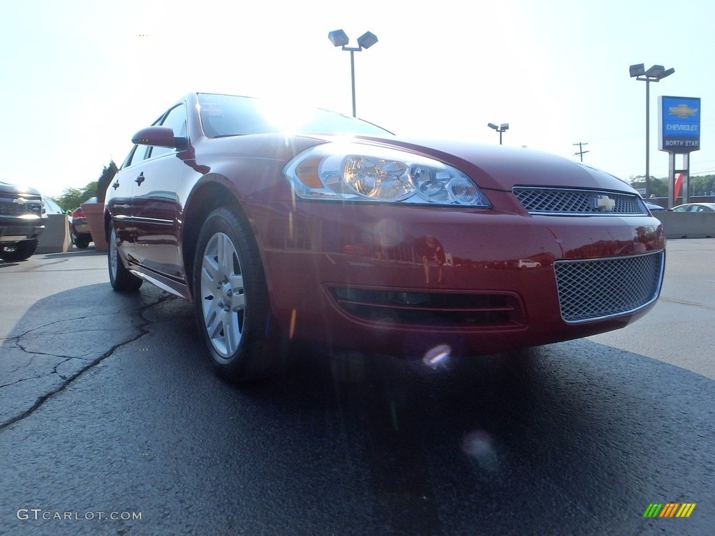 2013 Impala LT - Crystal Red Tintcoat / Ebony photo #11