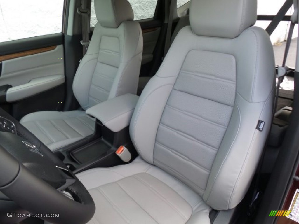 2017 CR-V EX-L AWD - Basque Red Pearl II / Gray photo #10