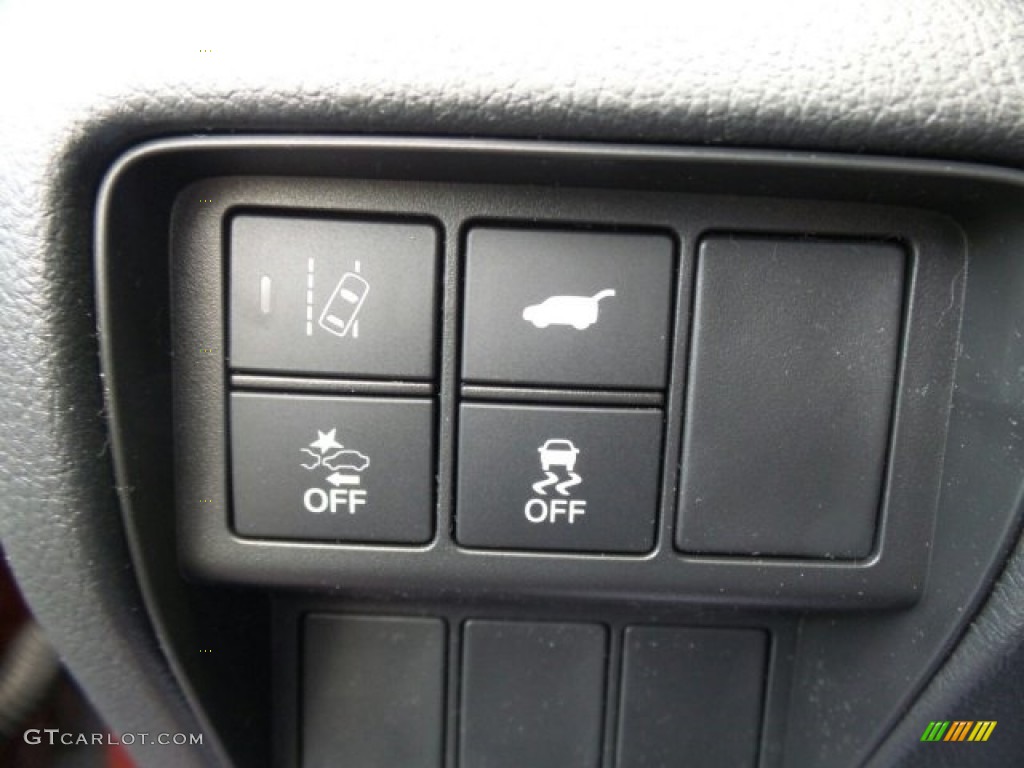 2017 CR-V EX-L AWD - Basque Red Pearl II / Gray photo #15