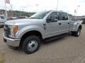 2017 Ingot Silver Ford F350 Super Duty XL Crew Cab 4x4  photo #6