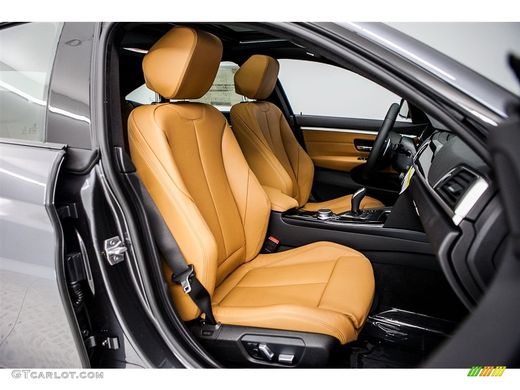 Cognac Interior 2018 BMW 4 Series 430i xDrive Gran Coupe Photo #122405865