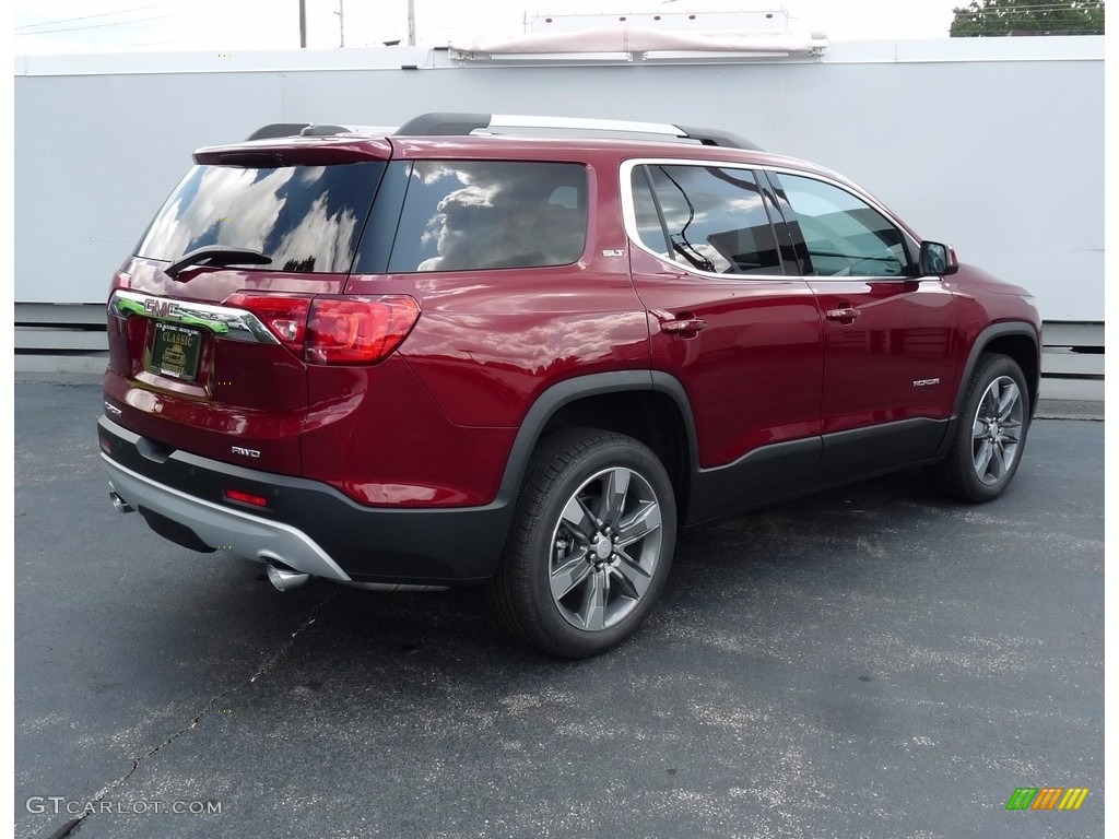 2018 Acadia SLT AWD - Crimson Red Tintcoat / Jet Black photo #2