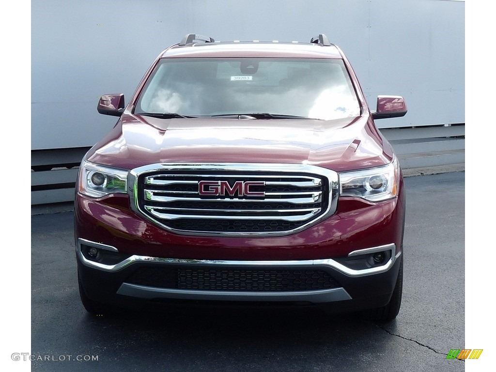 2018 Acadia SLT AWD - Crimson Red Tintcoat / Jet Black photo #4