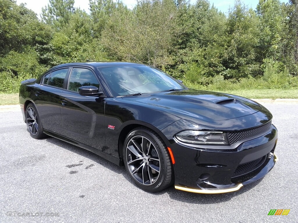Pitch Black 2018 Dodge Charger R/T Scat Pack Exterior Photo #122407541
