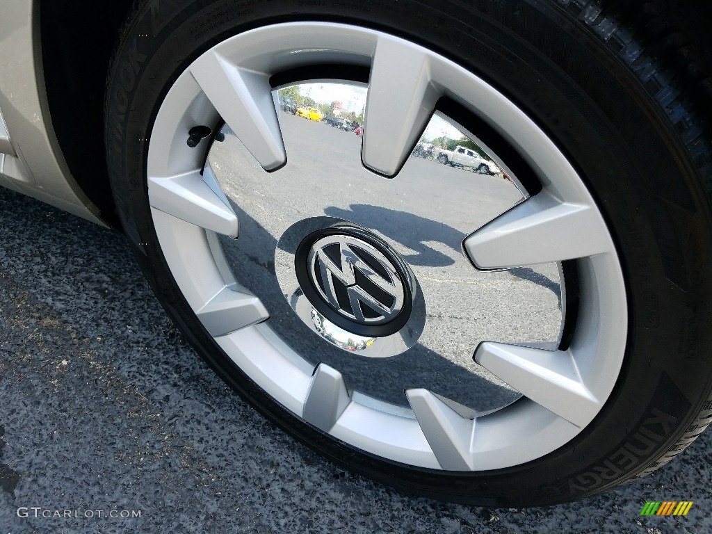 2016 Beetle 1.8T SEL - Moonrock Silver Metallic / Black photo #36